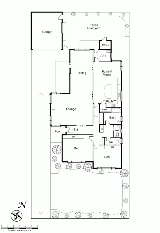 Floorplan of Homely house listing, 9 Healey Street, Moorabbin VIC 3189