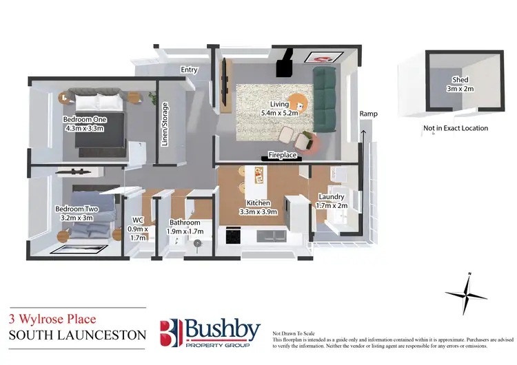 Floorplan of Homely house listing, 3 Wylrose Place, South Launceston TAS 7249