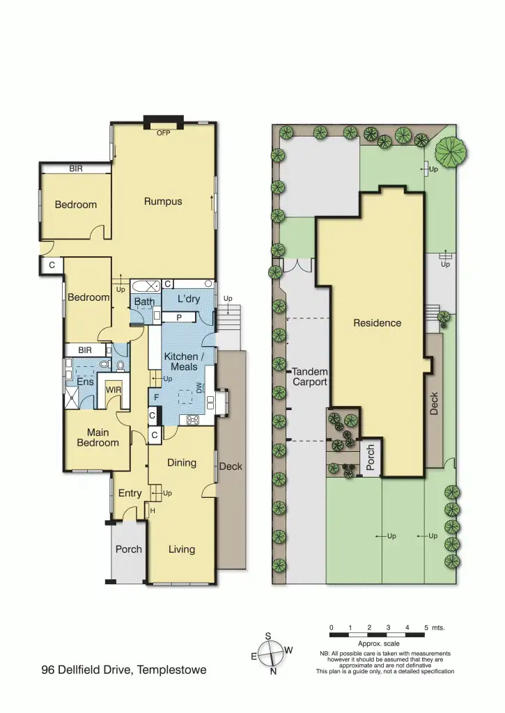 Floorplan of Homely house listing, 96 Dellfield Drive, Templestowe VIC 3106