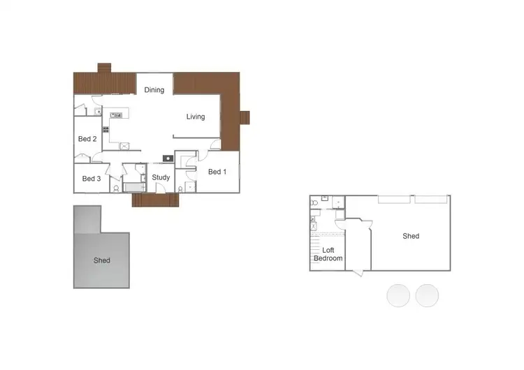Floorplan of Homely house listing, 49 Rankin Street, Maindample VIC 3723