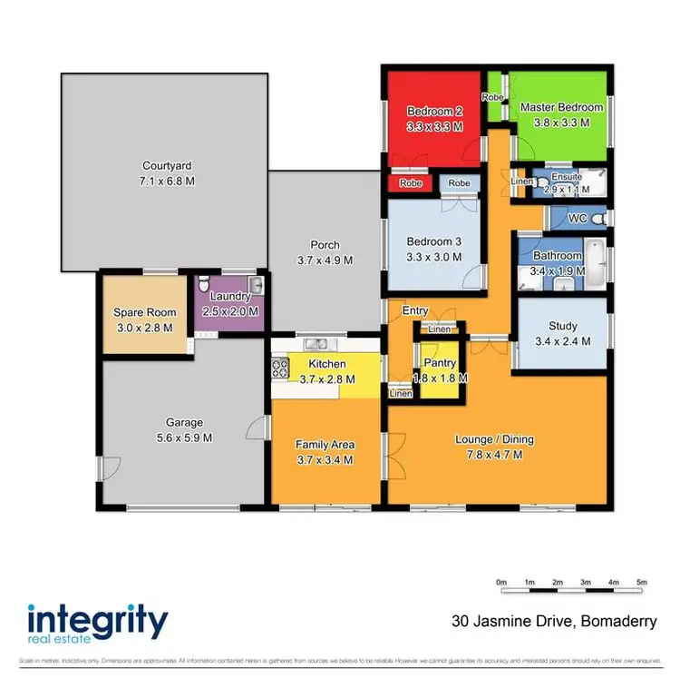 Floorplan of Homely house listing, 30 Jasmine Drive, Bomaderry NSW 2541