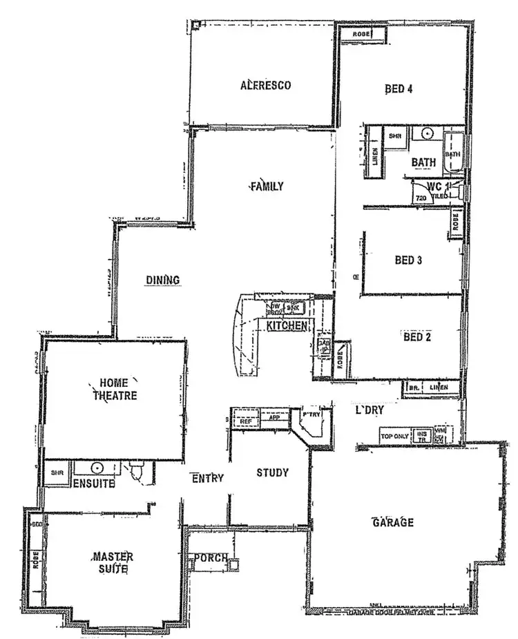 Floorplan of Homely house listing, 8 Malurus Turn, Tapping WA 6065