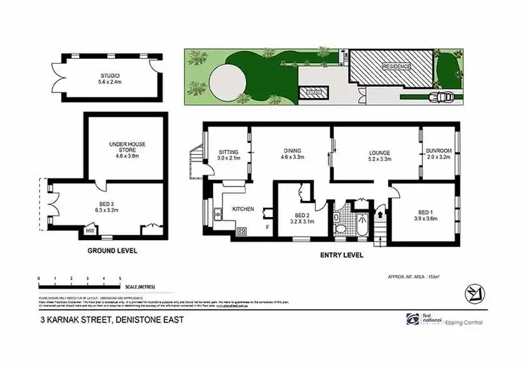 Floorplan of Homely house listing, 3 Karnak Street, Denistone East NSW 2112