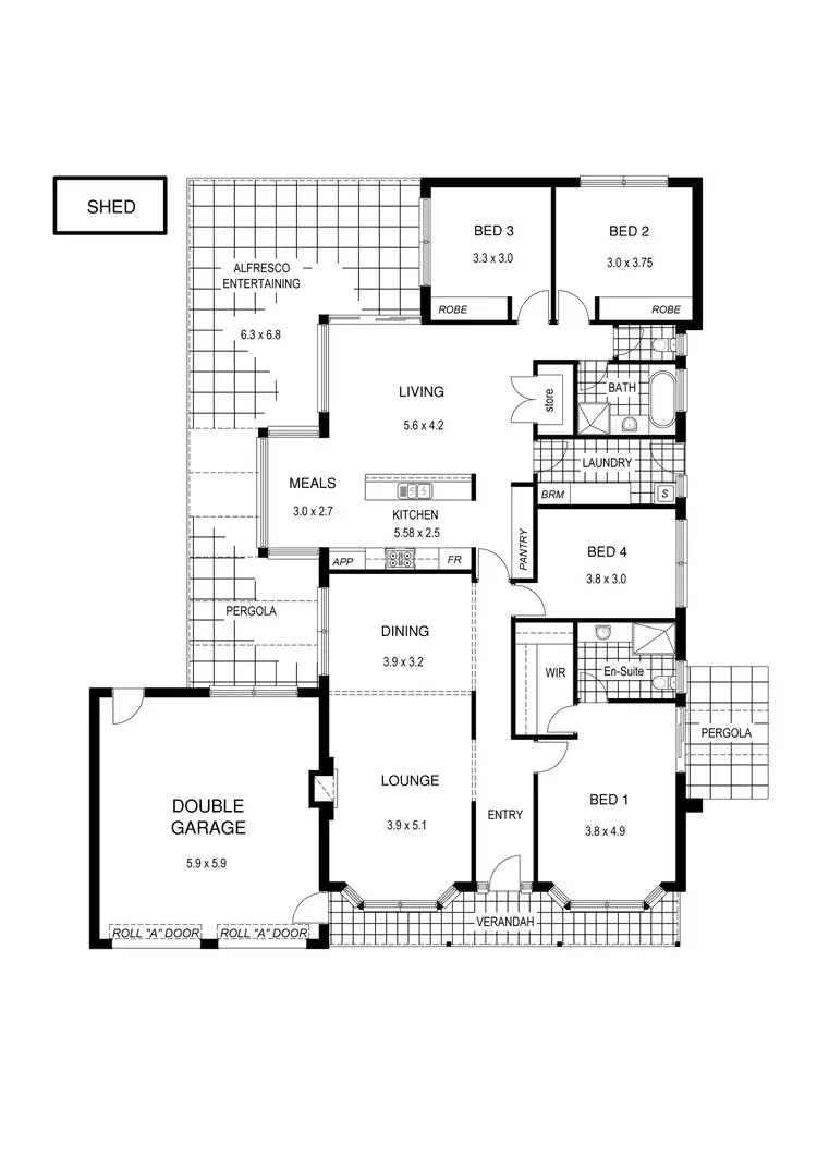 Floorplan of Homely house listing, 569 The Parade, Magill SA 5072