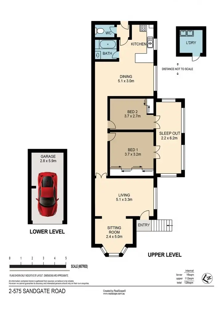 Floorplan of Homely house listing, 2/575 Sandgate Road, Clayfield QLD 4011