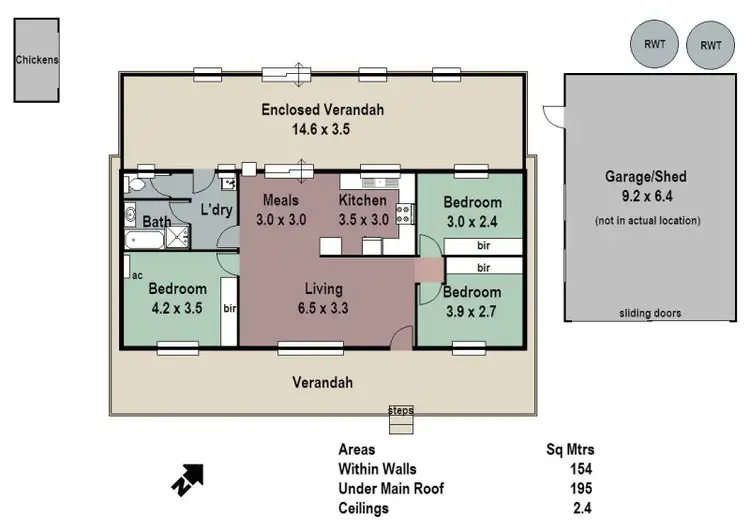 Floorplan of Homely house listing, 35 Olivedale Street, Birdwood SA 5234