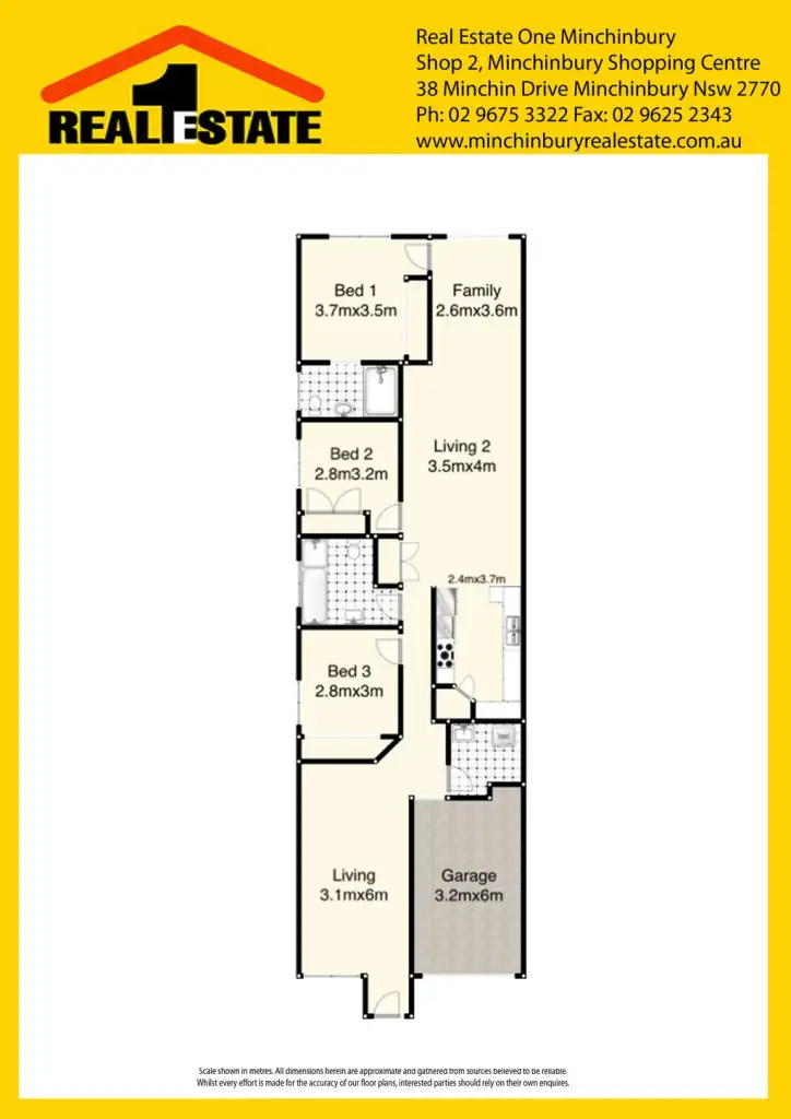 Floorplan of Homely house listing, 2/39 Hobart Street, Oxley Park NSW 2760