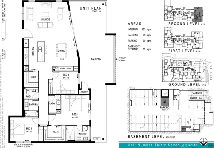 Floorplan of Homely unit listing, 37/16 Corio Street, Bulimba QLD 4171