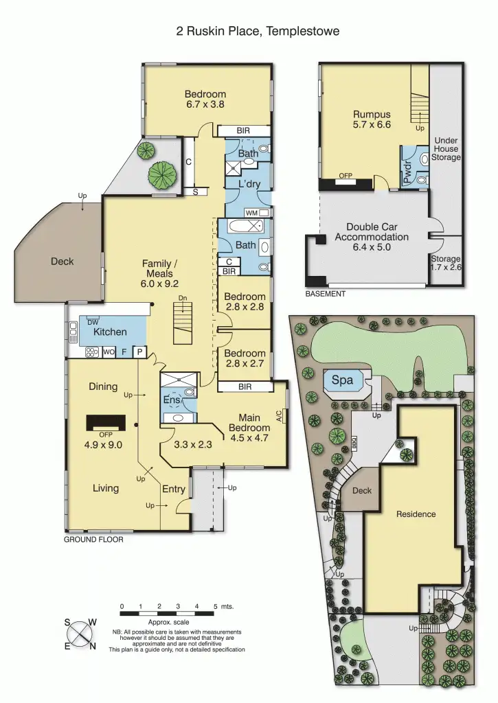 Floorplan of Homely house listing, 2 Ruskin Close, Templestowe VIC 3106