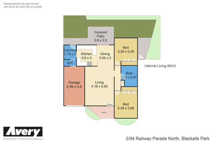 Floorplan of Homely house listing, 2/94 Railway Parade North, Blackalls Park NSW 2283