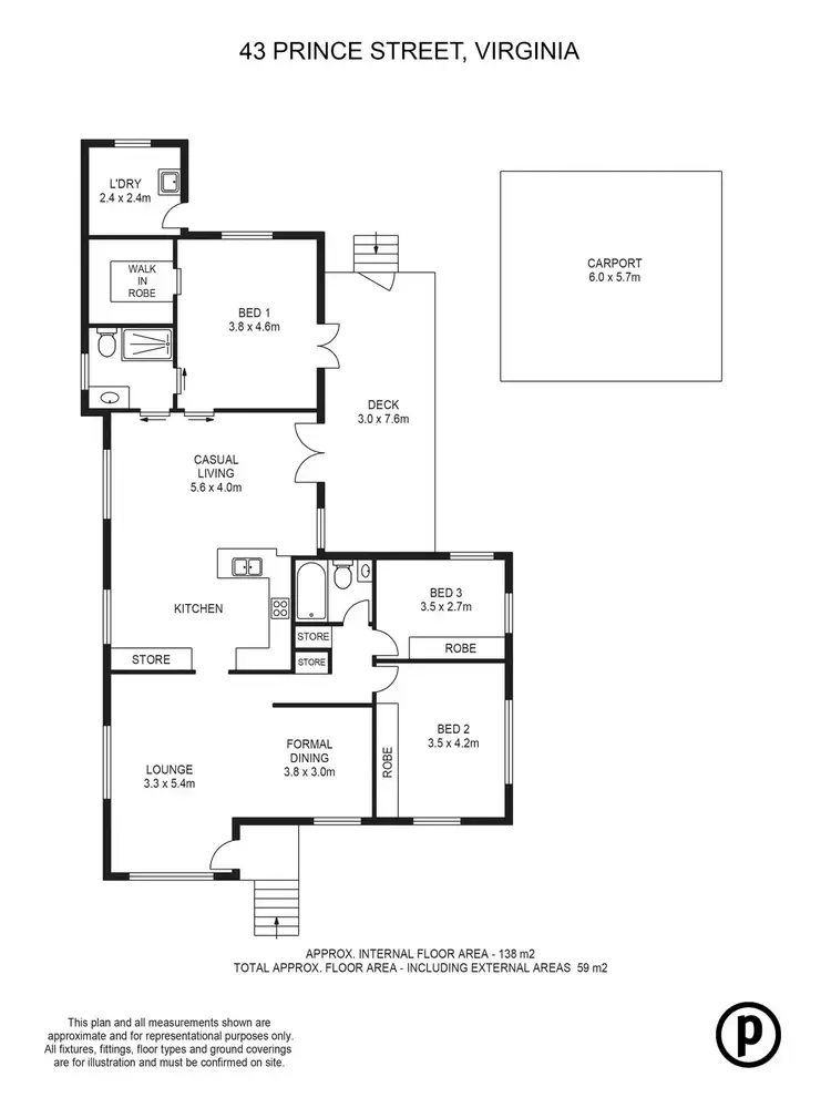 Floorplan of Homely house listing, 43 Prince Street, Virginia QLD 4014