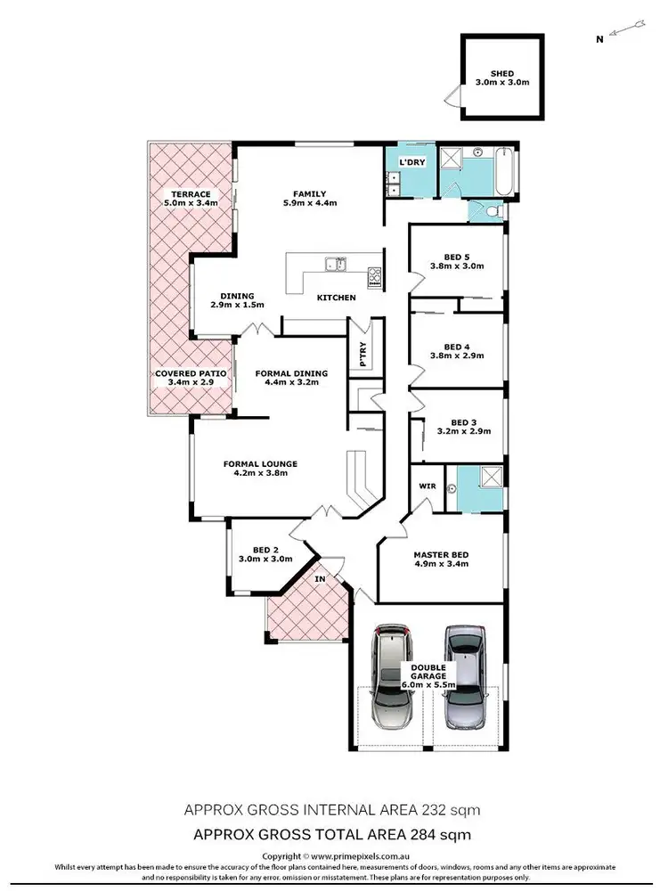 Floorplan of Homely house listing, 22 Explorer Drive, Albany Creek QLD 4035