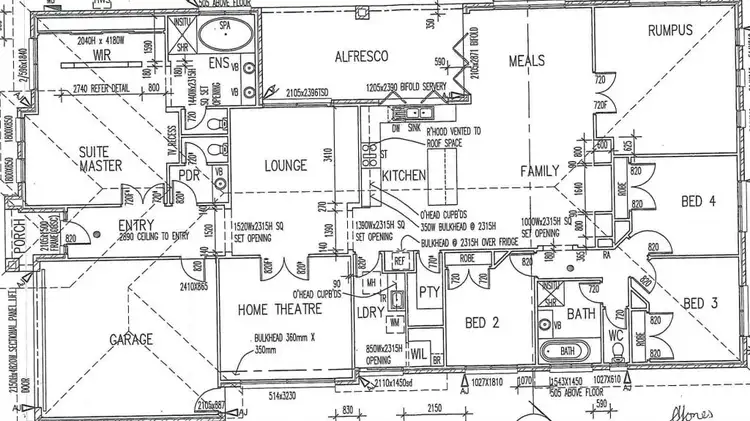 Floorplan of Homely house listing, 93 Sandhurst Boulevard, Sandhurst VIC 3977