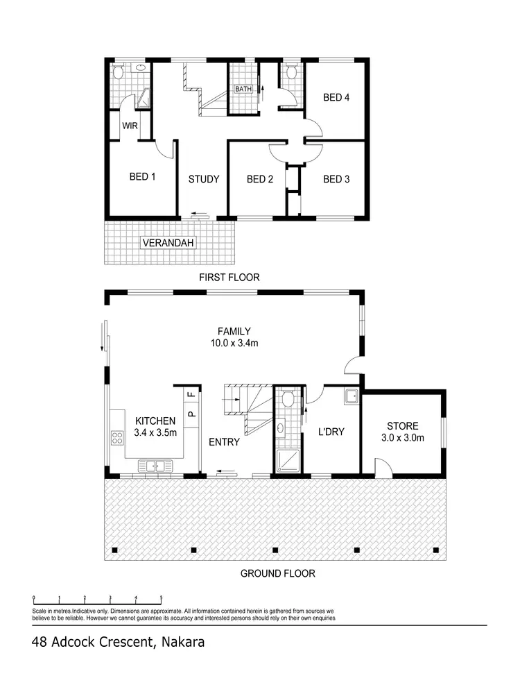 Floorplan of Homely house listing, 48 Adcock Crescent, Nakara NT 810