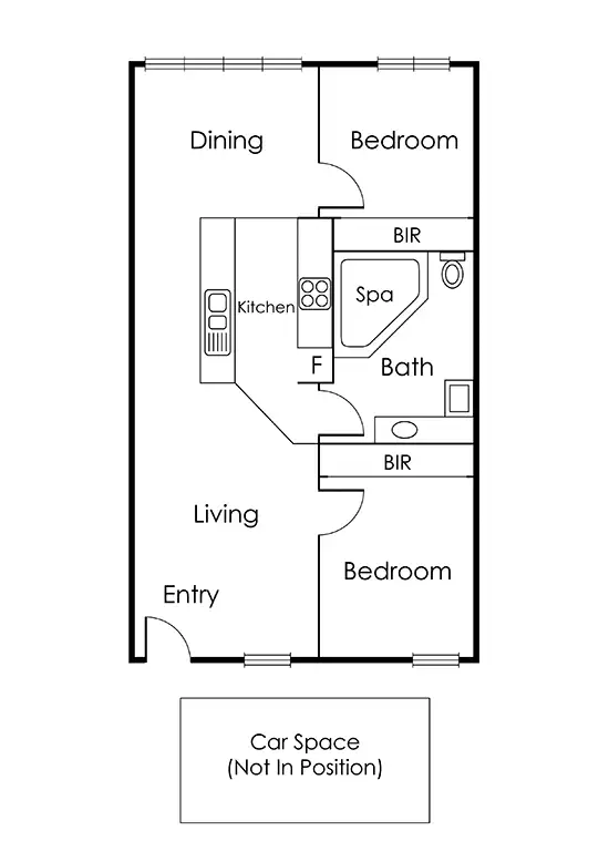 Floorplan of Homely apartment listing, 13/22 Bosisto Street, Richmond VIC 3121