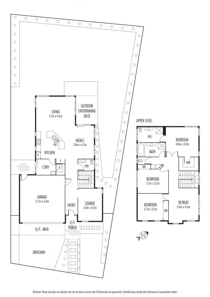Floorplan of Homely house listing, 13 Half Moon Terrace, Sanctuary Lakes VIC 3030