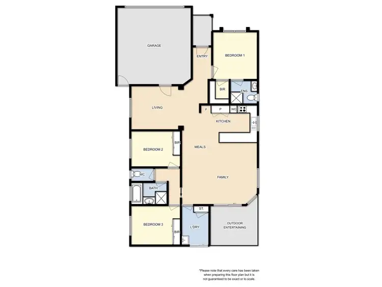 Floorplan of Homely house listing, 5 Coventry Street, Miners Rest VIC 3352