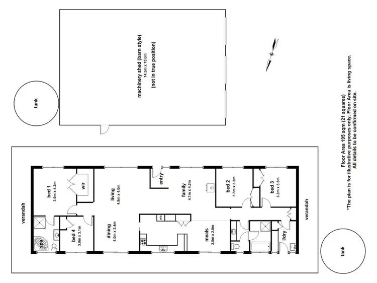 Floorplan of Homely house listing, 162 Rowson Road, Chum Creek VIC 3777
