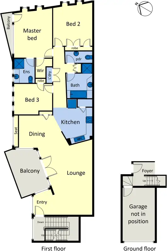 Floorplan of Homely apartment listing, 2/250 Nepean Highway, Edithvale VIC 3196