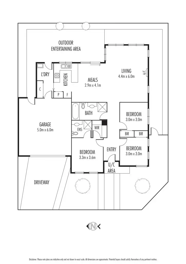 Floorplan of Homely house listing, 18 Rothesay Avenue, Derrimut VIC 3030