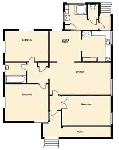 Floorplan of Homely house listing, 5 View Road, Enoggera QLD 4051