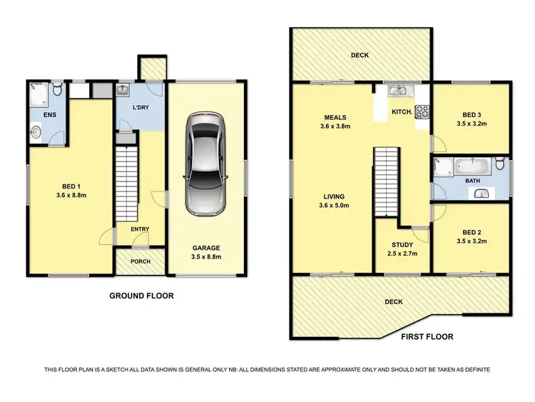 Floorplan of Homely house listing, 11 Stuart Avenue, Jan Juc VIC 3228