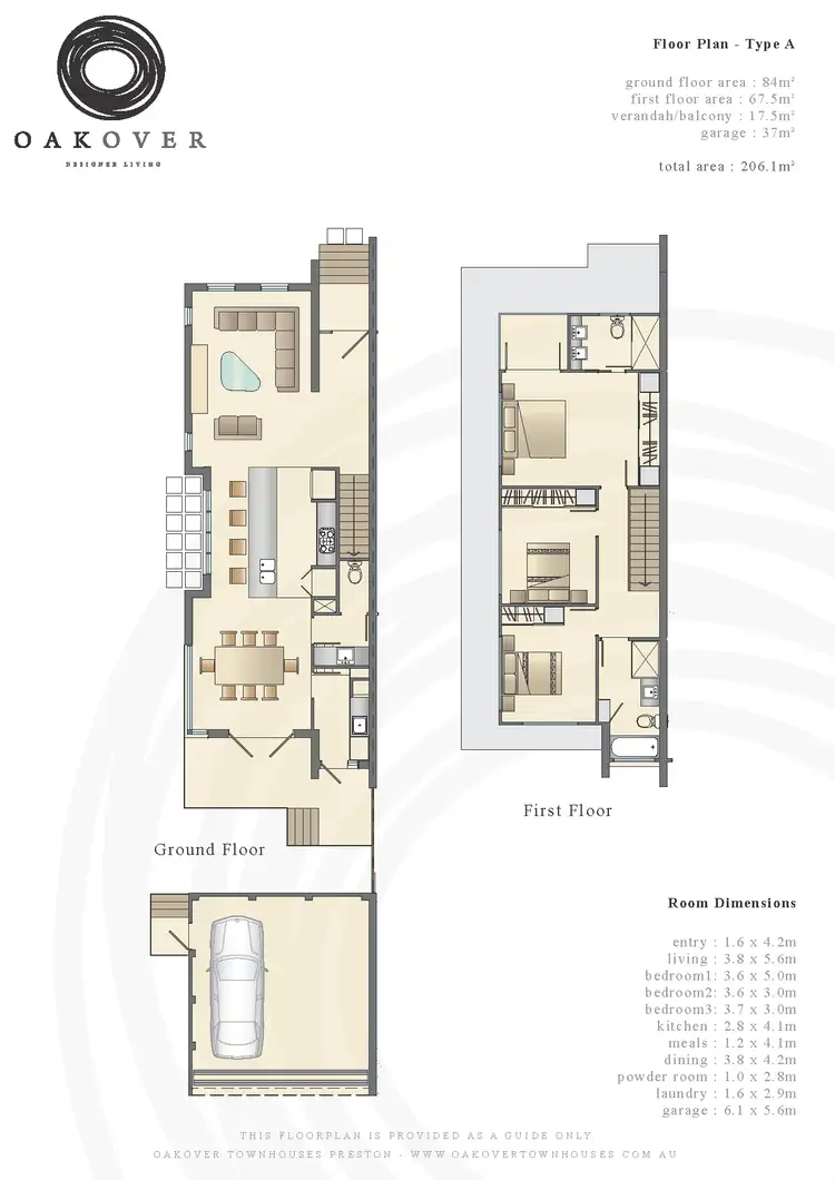 Floorplan of Homely house listing, 5A Austral Avenue, Preston VIC 3072