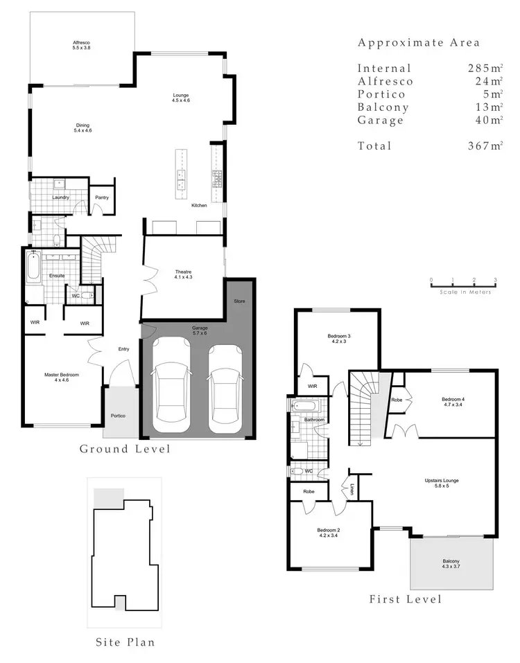 Floorplan of Homely house listing, 5 Barrow Crescent, North Coogee WA 6163