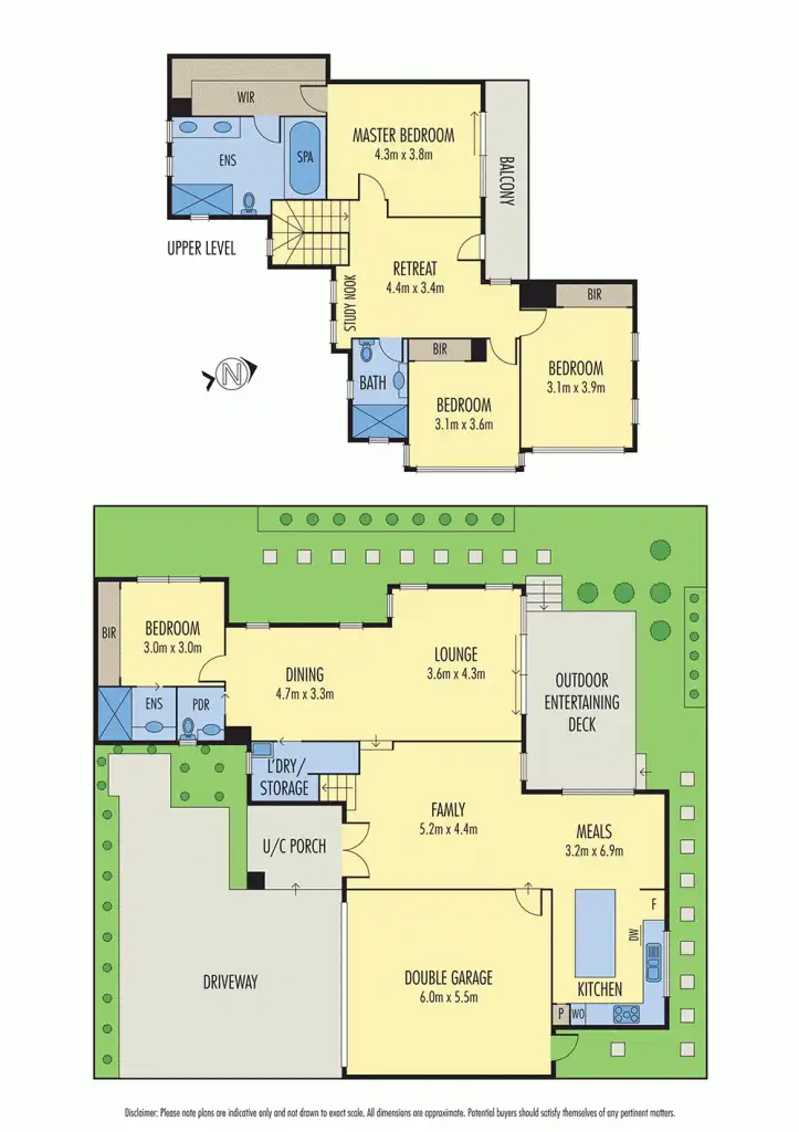 Floorplan of Homely townhouse listing, 2/23 Meryl Street, Doncaster East VIC 3109