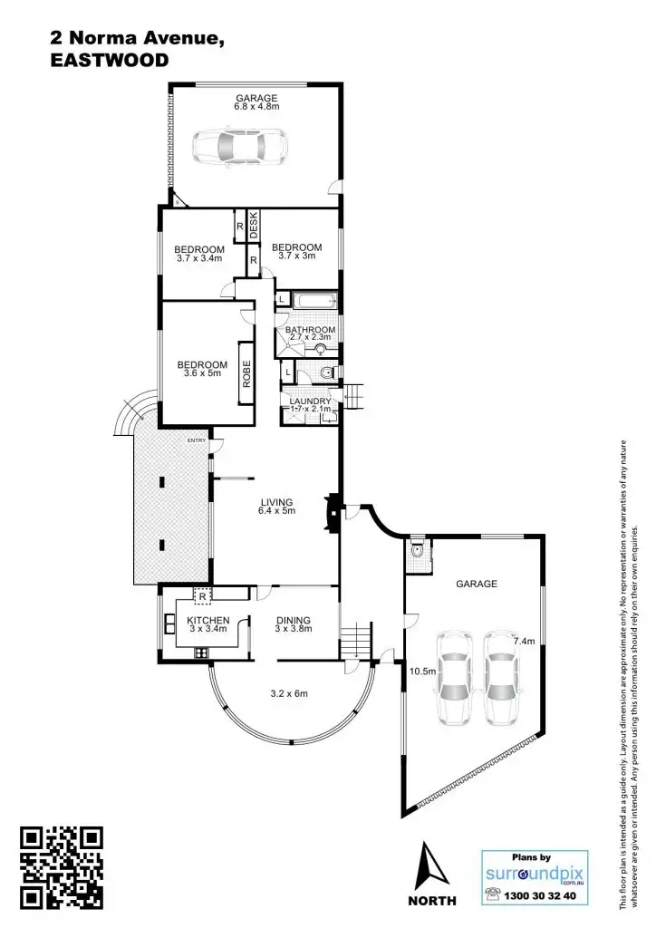 Floorplan of Homely house listing, 2 Norma Avenue, Eastwood NSW 2122
