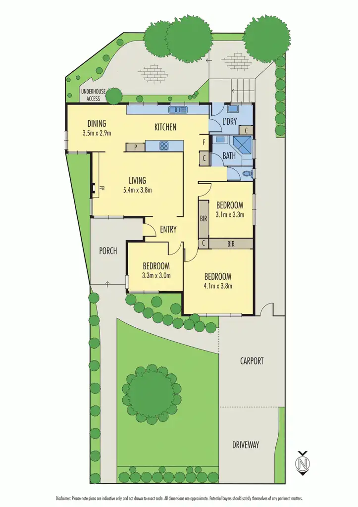 Floorplan of Homely house listing, 39 Brindy Crescent, Doncaster East VIC 3109