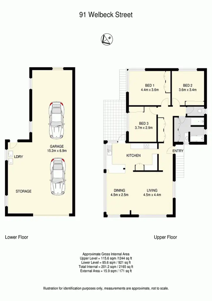 Floorplan of Homely house listing, 91 Welbeck Street, Alderley QLD 4051