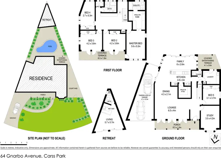 Floorplan of Homely house listing, 64 Gnarbo Avenue, Carss Park NSW 2221