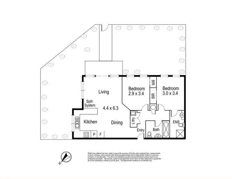 Floorplan of Homely unit listing, 1/1A Wilkinson Street, Reservoir VIC 3073