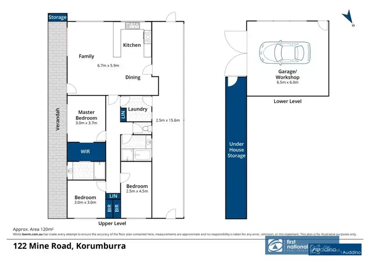Floorplan of Homely house listing, 122 Mine Road, Korumburra VIC 3950