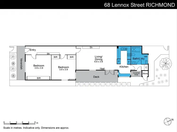 Floorplan of Homely house listing, 68 Lennox Street, Richmond VIC 3121
