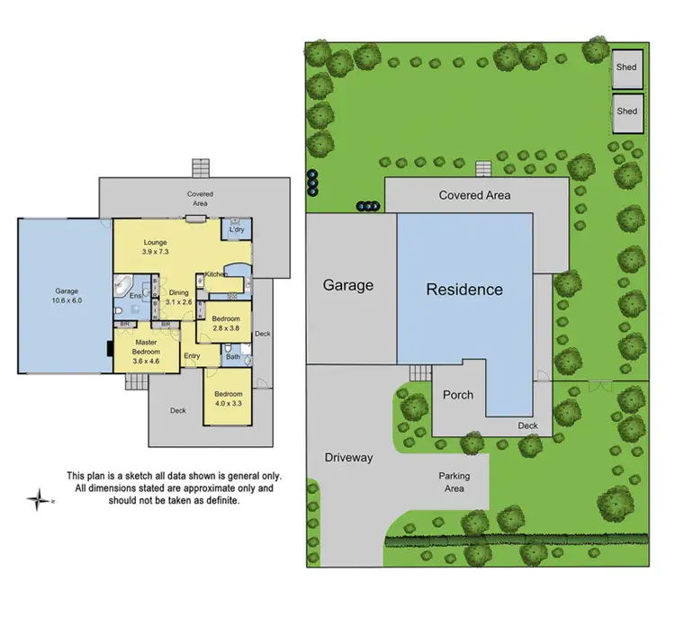 Floorplan of Homely house listing, 33 Allendale Road, Croydon VIC 3136