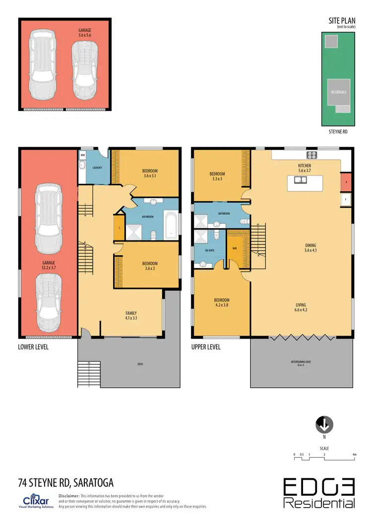 Floorplan of Homely house listing, 74 Steyne Rd, Saratoga NSW 2251