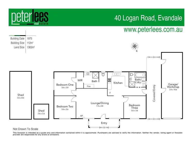Floorplan of Homely house listing, 40 Logan Road, Evandale TAS 7212