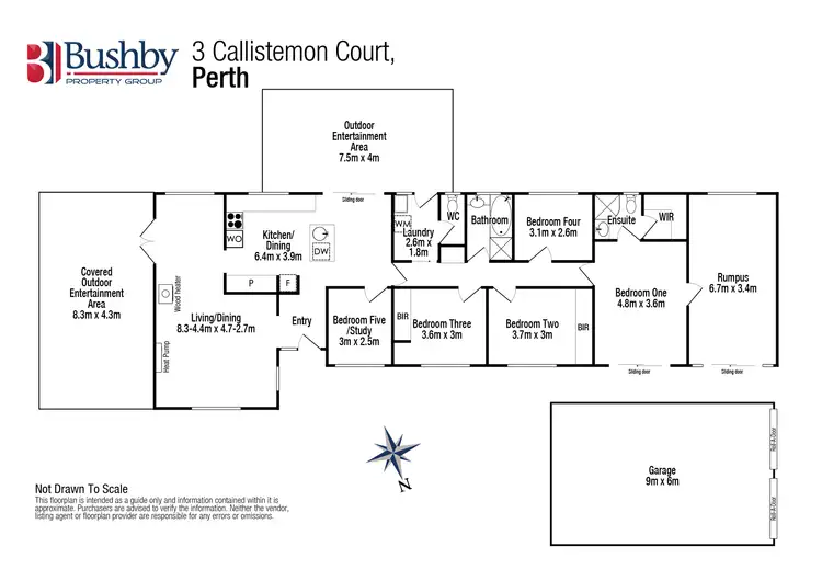 Floorplan of Homely house listing, 3 Callistemon Court, Perth TAS 7300