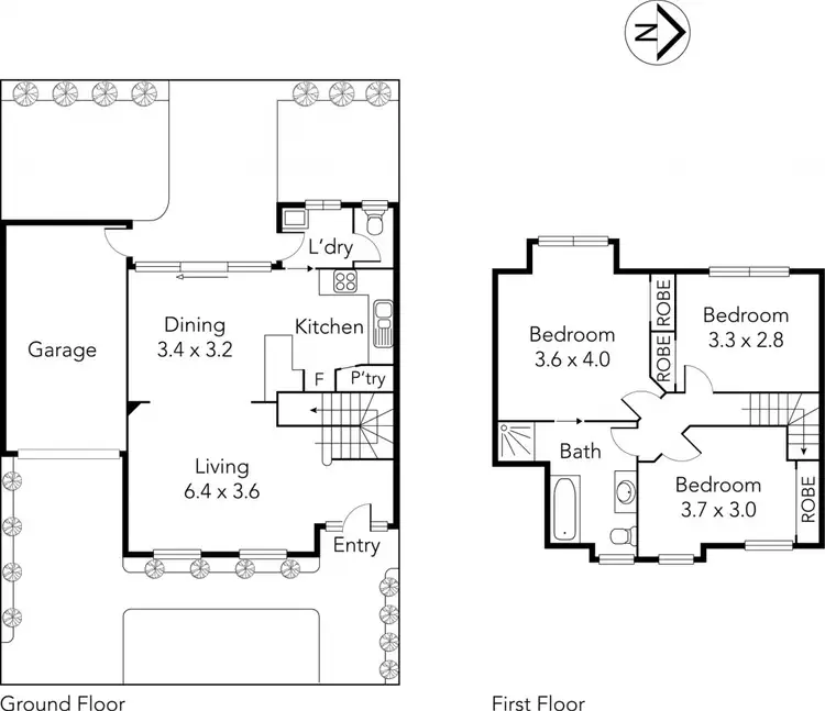 Floorplan of Homely house listing, 47 O'Keefe Street, Preston VIC 3072