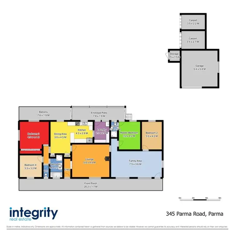 Floorplan of Homely house listing, 345 Parma Road, Parma NSW 2540