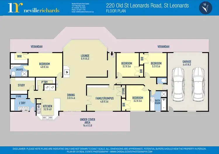 Floorplan of Homely house listing, 220 Old St Leonards Road, St Leonards VIC 3223