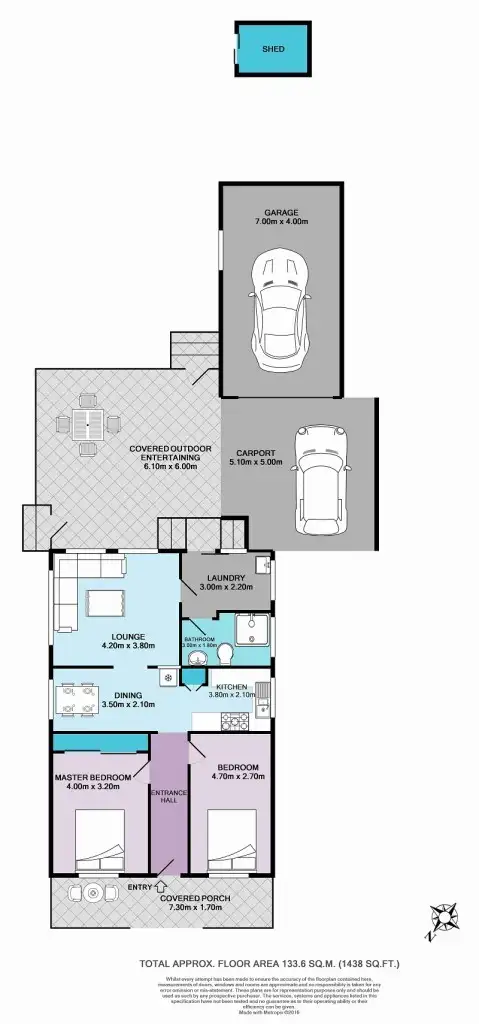 Floorplan of Homely house listing, 5 Rickard Road, Warrimoo NSW 2774