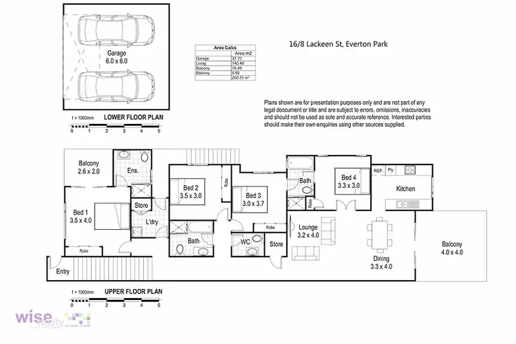 Floorplan of Homely townhouse listing, 16/8 Lackeen Street, Everton Park QLD 4053