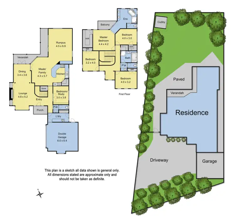 Floorplan of Homely house listing, 12 Heron Court, Ringwood North VIC 3134