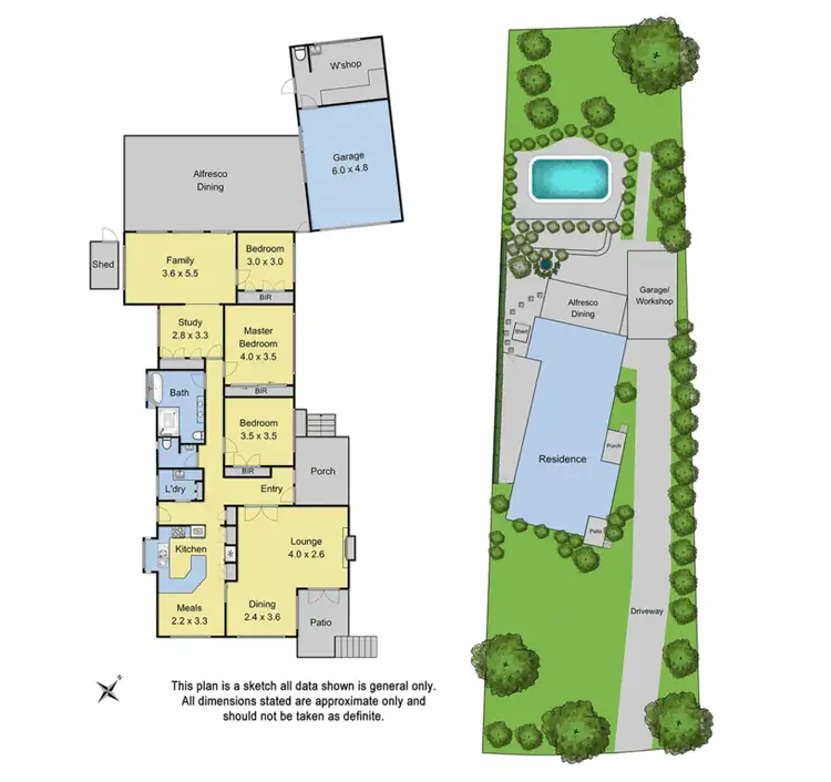 Floorplan of Homely house listing, 15 Orchard Drive, Croydon VIC 3136
