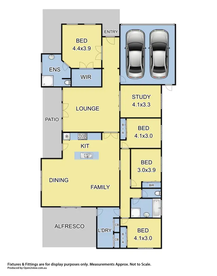 Floorplan of Homely house listing, 7 Hamilton Hume Terrace, Yea VIC 3717