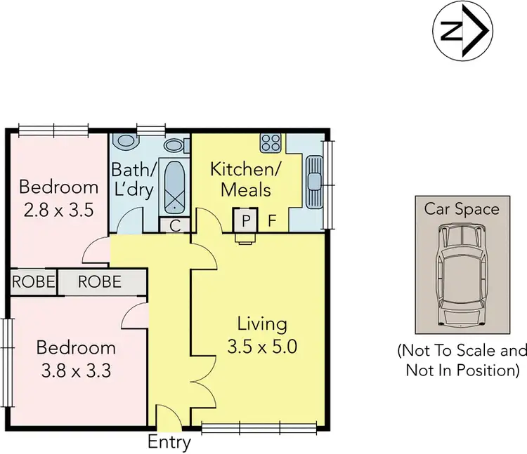 Floorplan of Homely apartment listing, 10/35 Scott Grove, Glen Iris VIC 3146