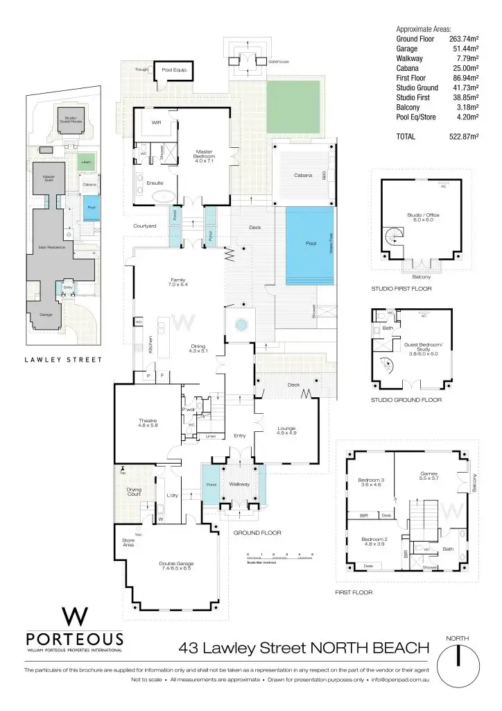Floorplan of Homely house listing, 43 Lawley Street, North Beach WA 6020